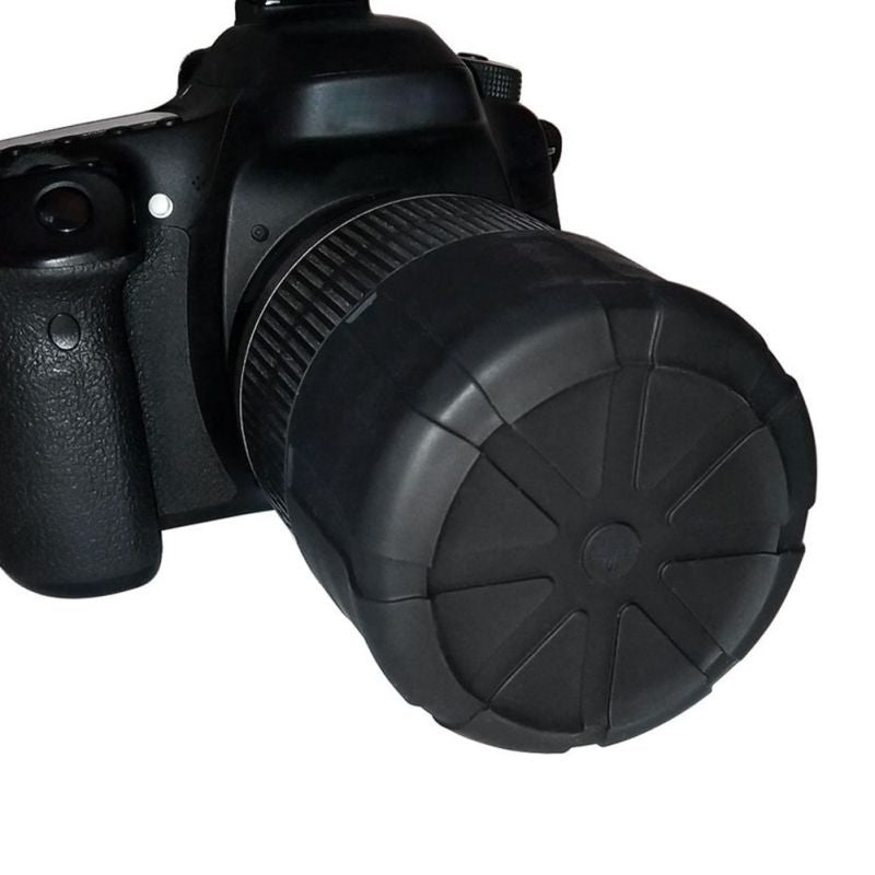 Compressible DSLR Camera Silicone Lens Cover